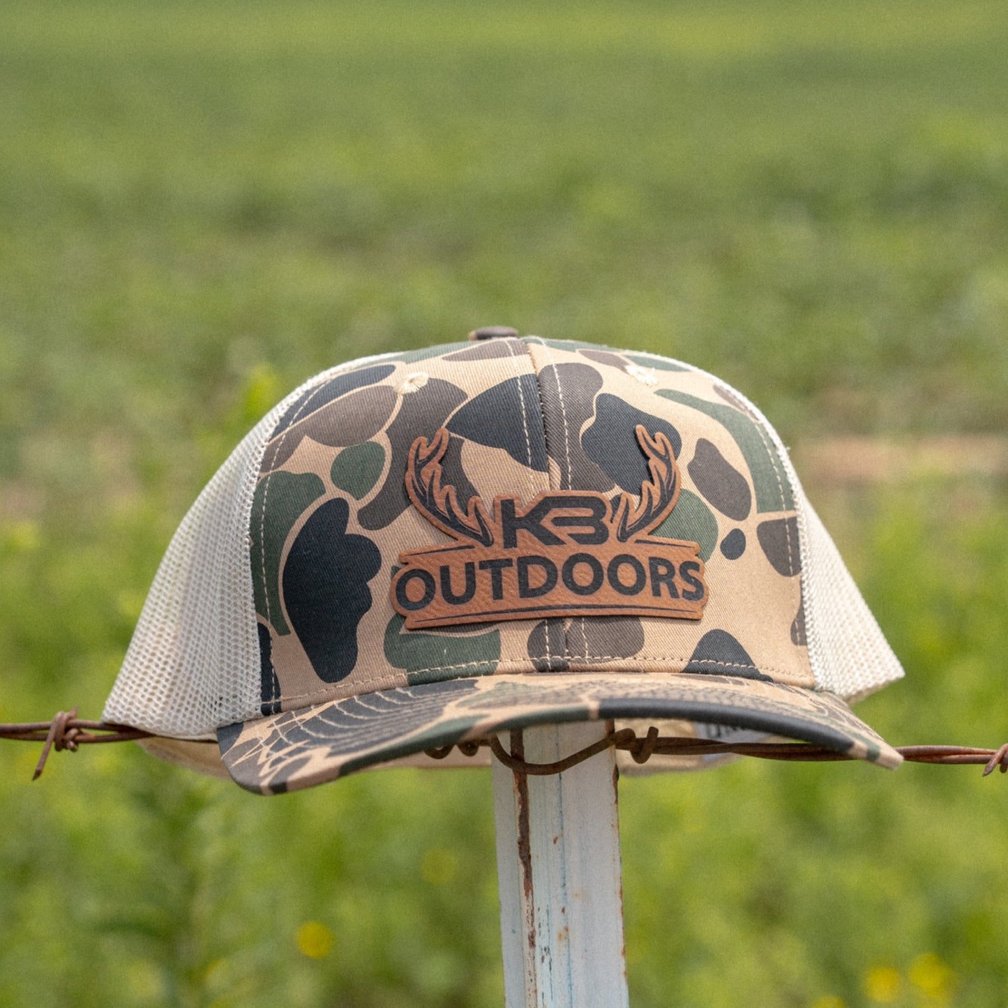 The Duck - Antler Leather Patch